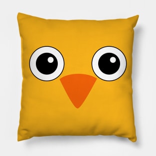Cute Chick Face Baby Chicken Chick Easter Costume Pillow