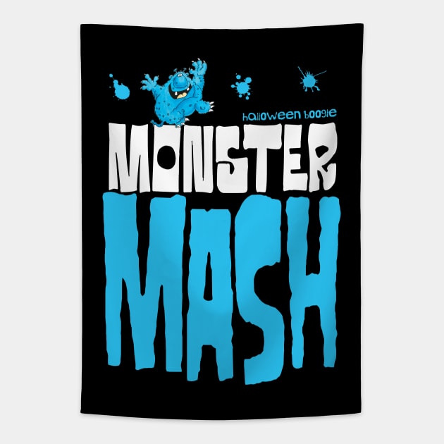 Monster Mash!!! Tapestry by brendanjohnson