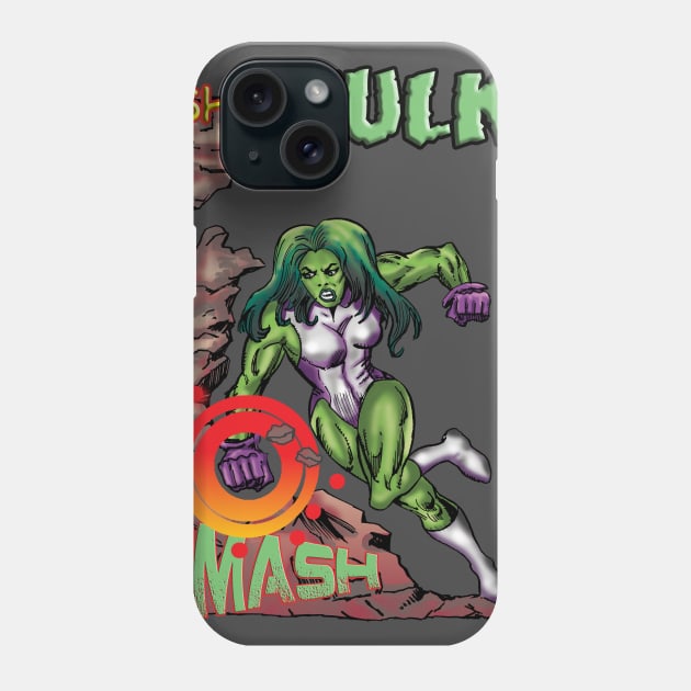 The She Hulk Phone Case by Winston5