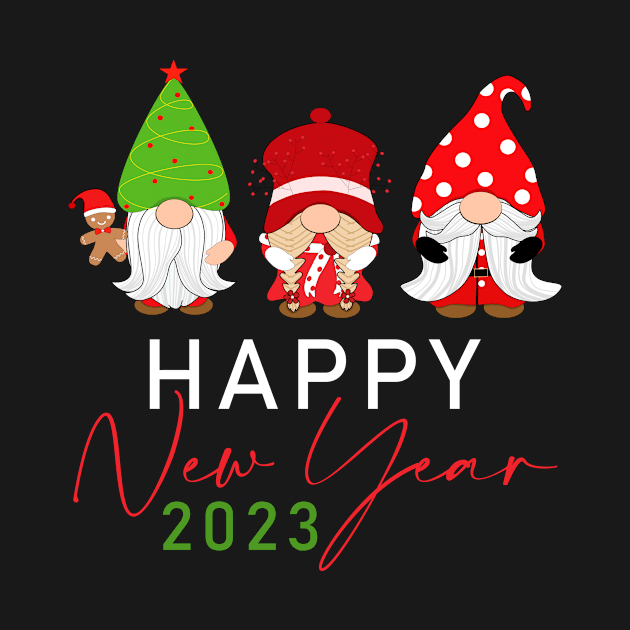 Gnome Happy New Year 2023 by Iconra