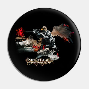 sniper eagle Pin