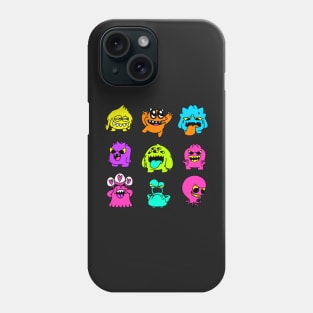 Cute Alien Monster Emoji Phone Case