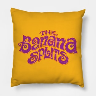 The Banana Splits // Vintage Typography Design V2 Pillow