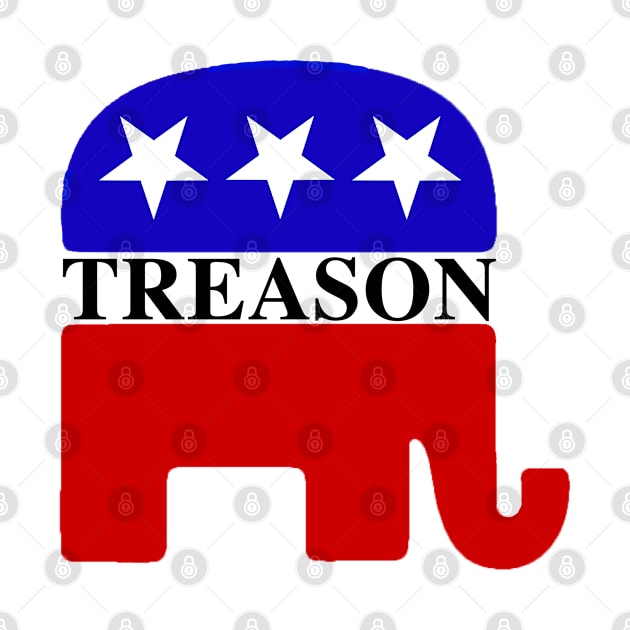 Gop Treason Elephant by skittlemypony