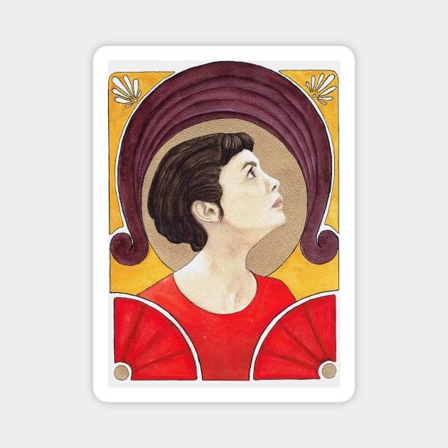 Le fabuleux destin d'Amélie Poulain Magnet by Fabrikelle