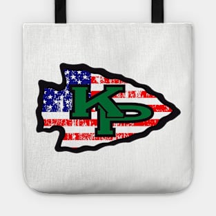 KP Chiefs USA logo Tote