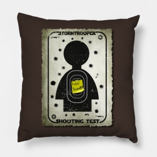 Shooting test Pillow