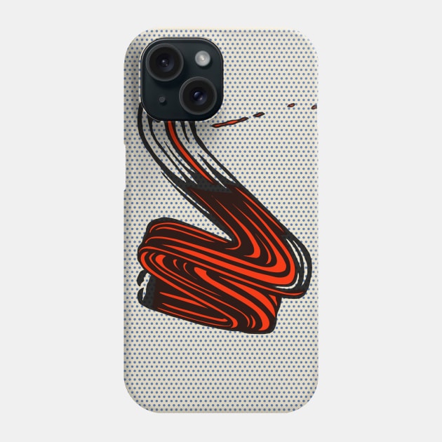 Brush stroke pop art Phone Case by Chill Studio