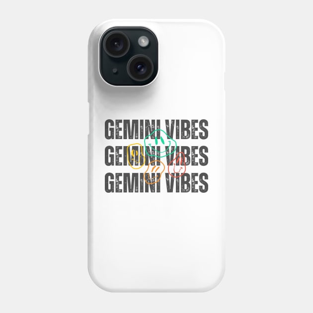 Gemini Vibes Phone Case by astraltrvl
