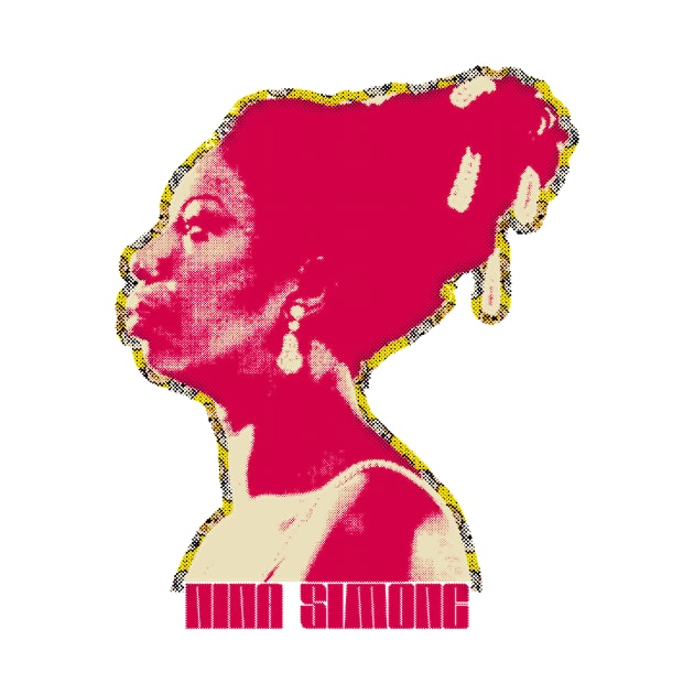 Nina Simone by HAPPY TRIP PRESS