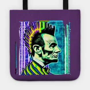 Abraham Lincoln Punked Tote