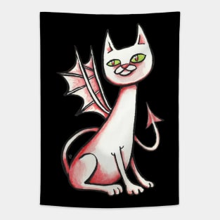 Demon Cat Tapestry