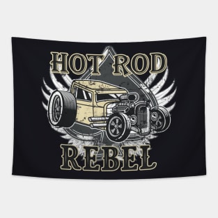 Hot Rod classic car vintage cars Tapestry