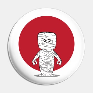 The Menacing Mummy Pin