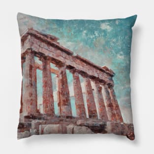 The Parthenon Pillow