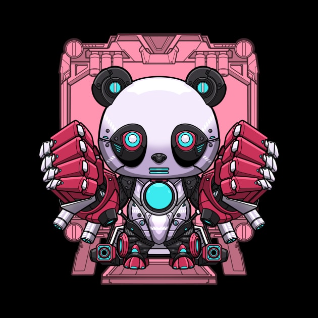 Chibi Panda Bot by eleazarion