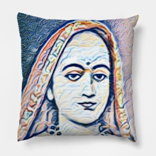 Adi Shankara Portrait | Adi Shankara Artwork 12 Pillow