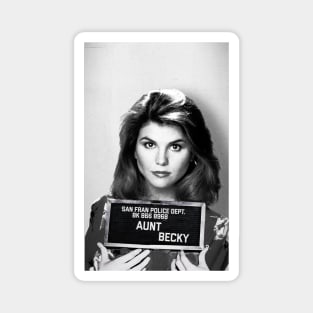 Aunt Becky Mugshot Magnet