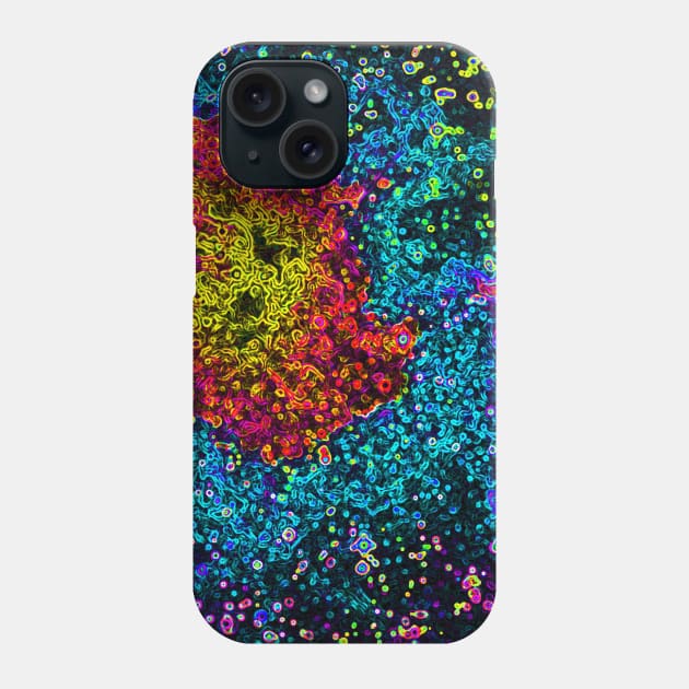 Black Panther Art - Glowing Edges 483 Phone Case by The Black Panther