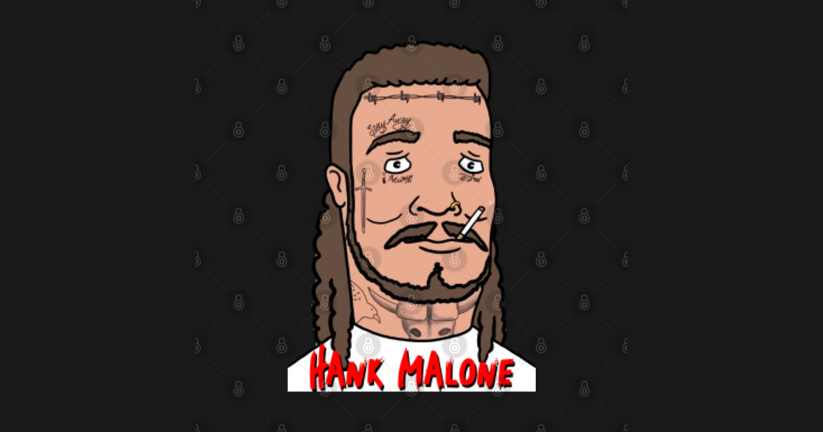Hank Malone (Post & Hill Mashup) King Of The Hill Mashup TShirt