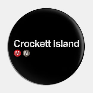 Crockett Island Pin