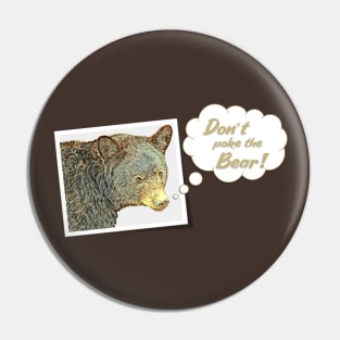 Don't Poke the Bear Pin