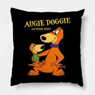 Augie Doggie And Doggie Daddy Father Son Pillow