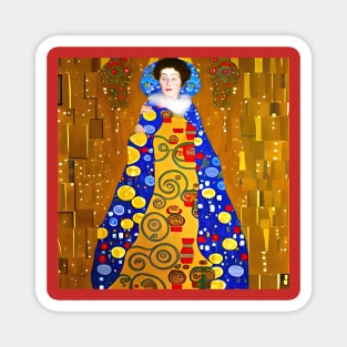 Christmas - Gustav Klimt Style Magnet