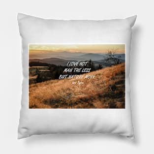 Love nature Pillow