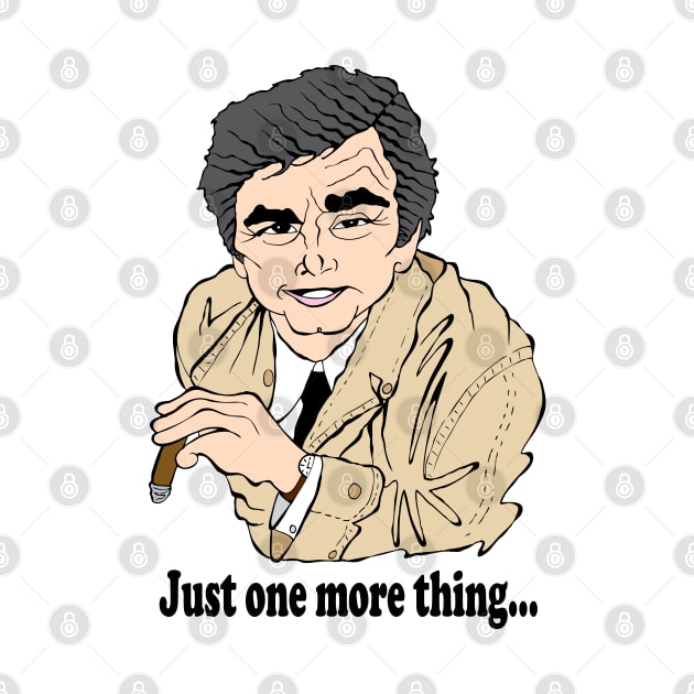 TV SERIES COLUMBO FAN ART!! by cartoonistguy