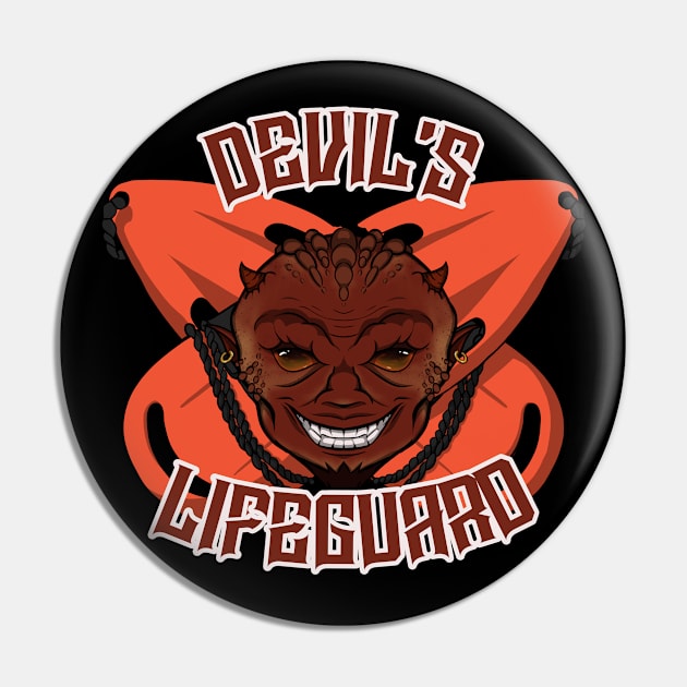 Devil's Lifeguard Pin by RampArt