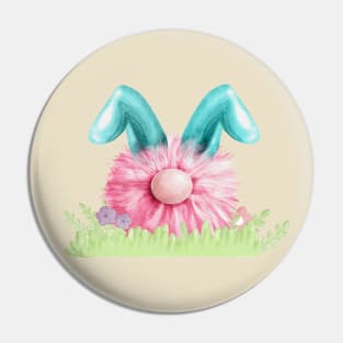 Bunny gnome fluffball Pin