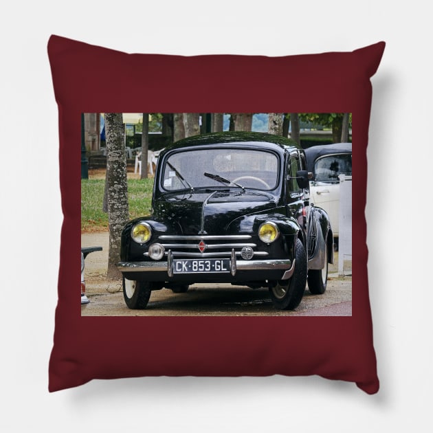 Vintage car an atmosphere of yesteryear 13 (c)(t) by Olao-Olavia / Okaio Créations by PANASONIC fz 200 Pillow by caillaudolivier