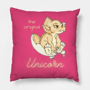 Triceratops: The Original Unicorn Pillow