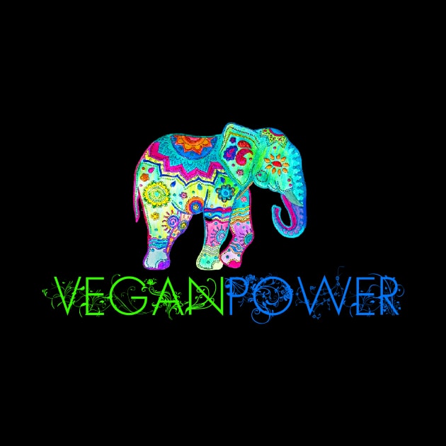 Vegan Power - Vegan Activism, Vegan Christmas, Gifts, 2023 by KindWanderer