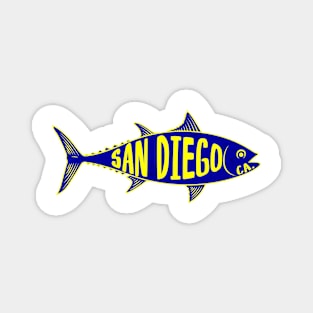 San Diego California Tuna Fishing CA Magnet