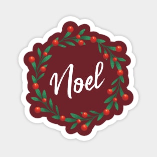 Noel - Cute Christmas Holiday Magnet