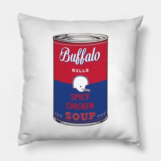 Buffalo Bills Soup Can Pillow