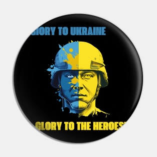 Glory to  Heroes! Pin