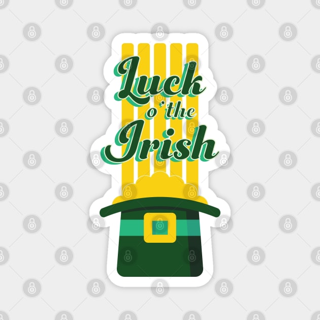 Luck O' The Irish Magnet by ColoredRatioDesign