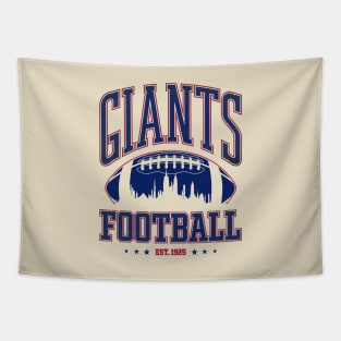 New York Giants Football Tapestry