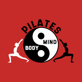 Pilates Lover - Yin Yang Lover - Balanced Body And Mind T-Shirt