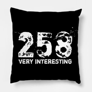 258 (Very Interesting) Pillow