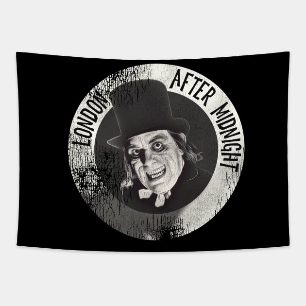 Lon Chaney --- London After Midnight Tapestry by darklordpug