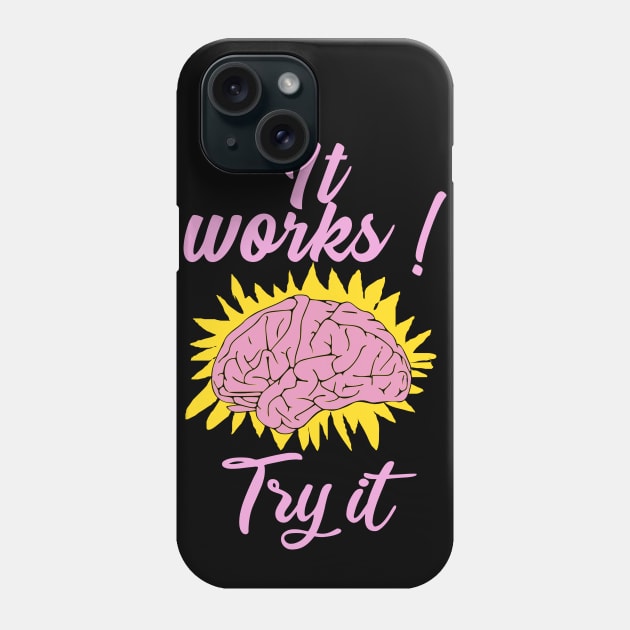 brain Phone Case by Yaman