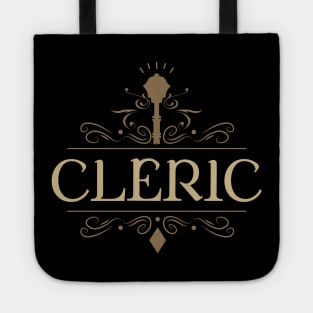 Cleric Character Class Tabletop RPG Tote