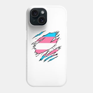 LGBTQI+ Superhero Transexual flag Phone Case