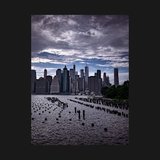 Manhattan Skyline New York City T-Shirt