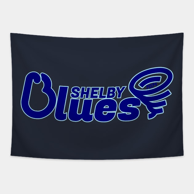 Modernized Shelby Blues Tapestry by 7071