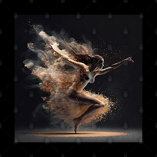 Dancing Woman Three by www.TheAiCollective.art